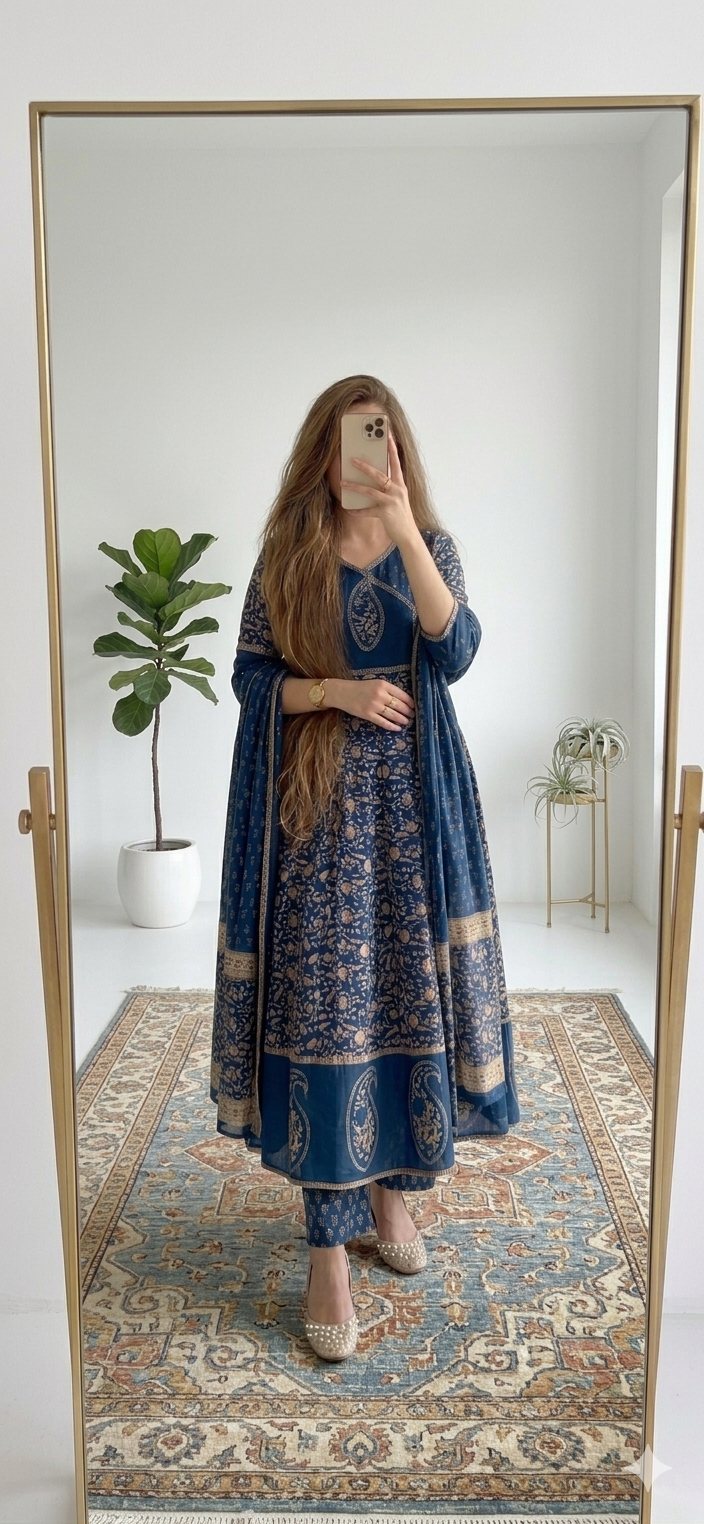 Indira suit set