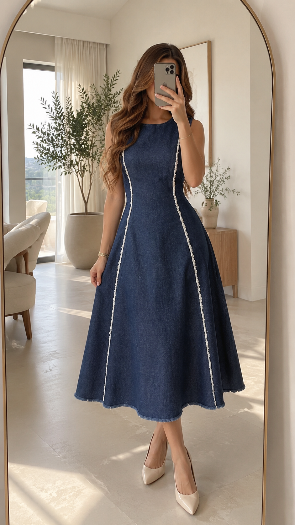 Lucila denim dress