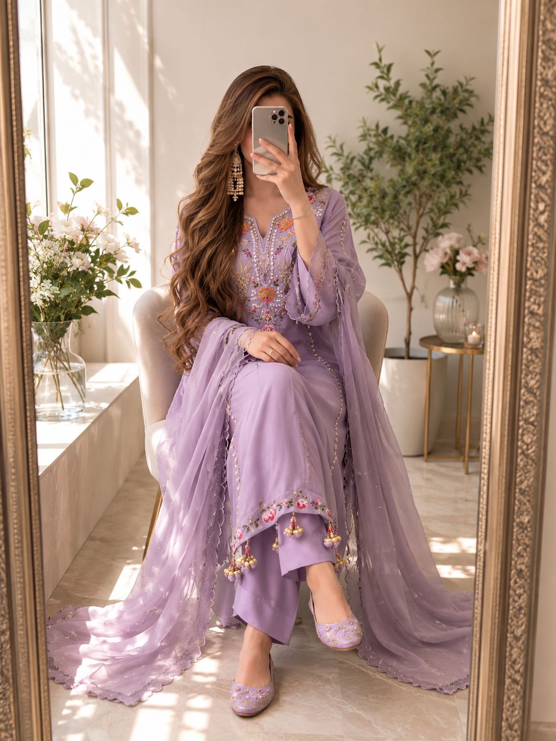 Shanaya suit set